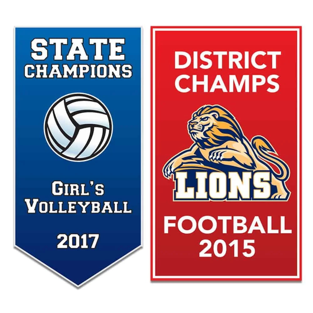 School Team Spirit Banners 3