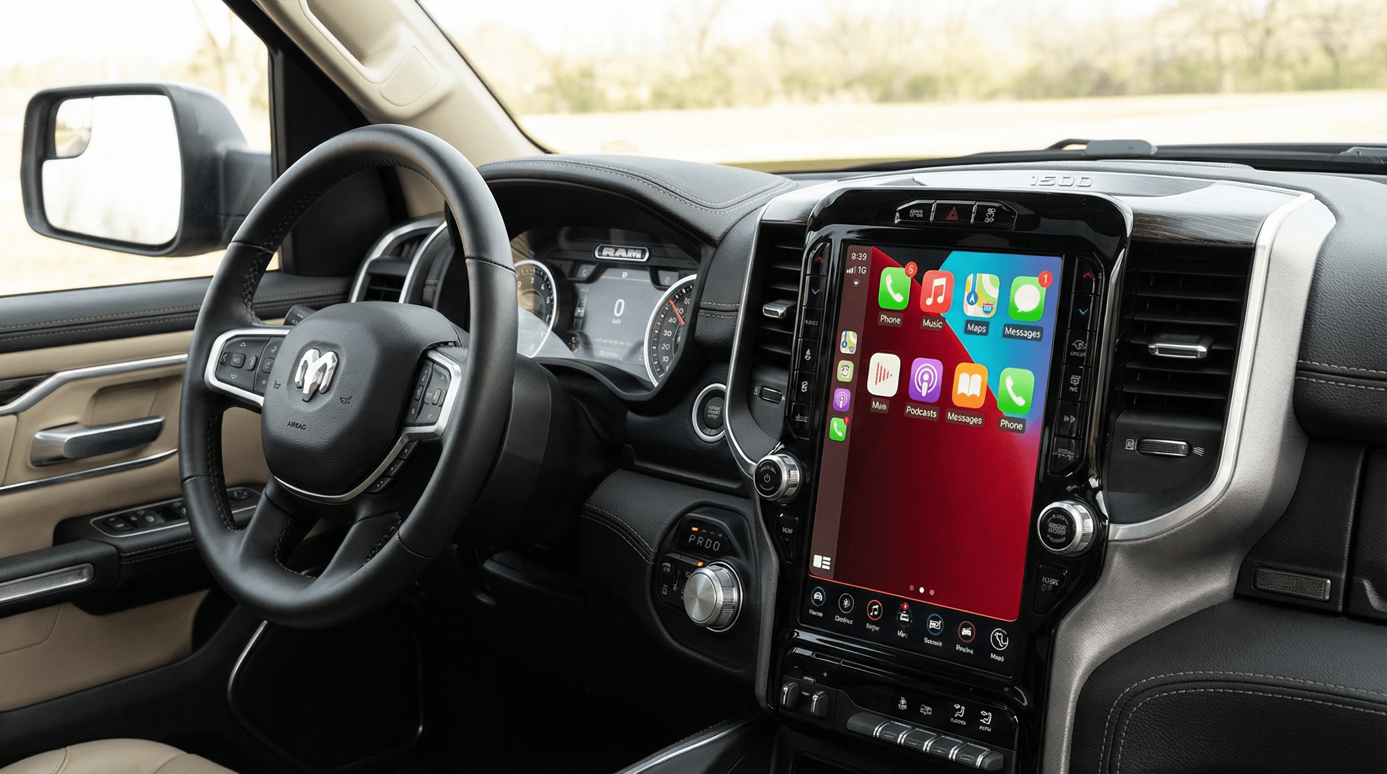 Apple CarPlay & Android Auto for Every Ram 1500 (1981 to today)