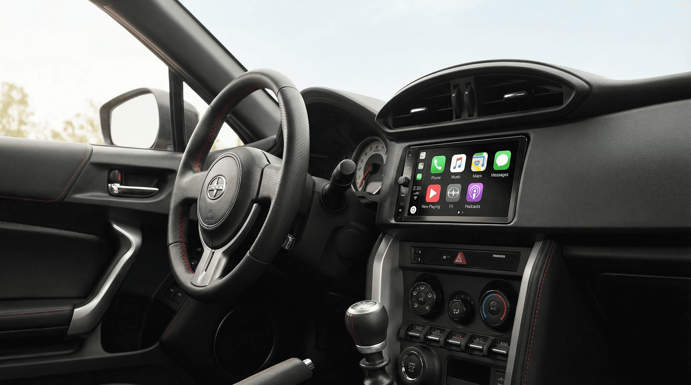 Apple CarPlay & Android Auto for Every Scion FR-S (2013 to 2016)