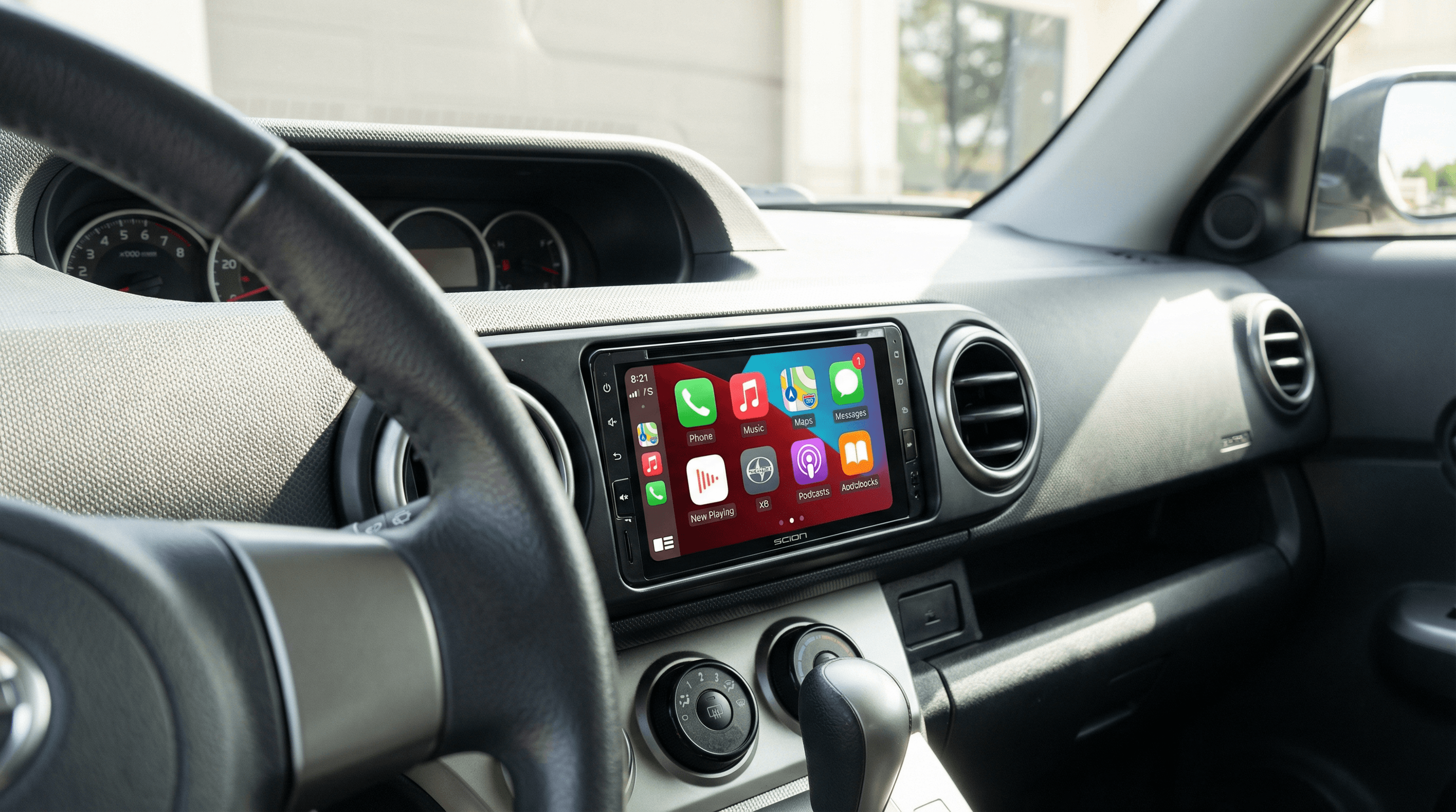 Apple CarPlay & Android Auto for Every Scion xB (2004 to 2015)