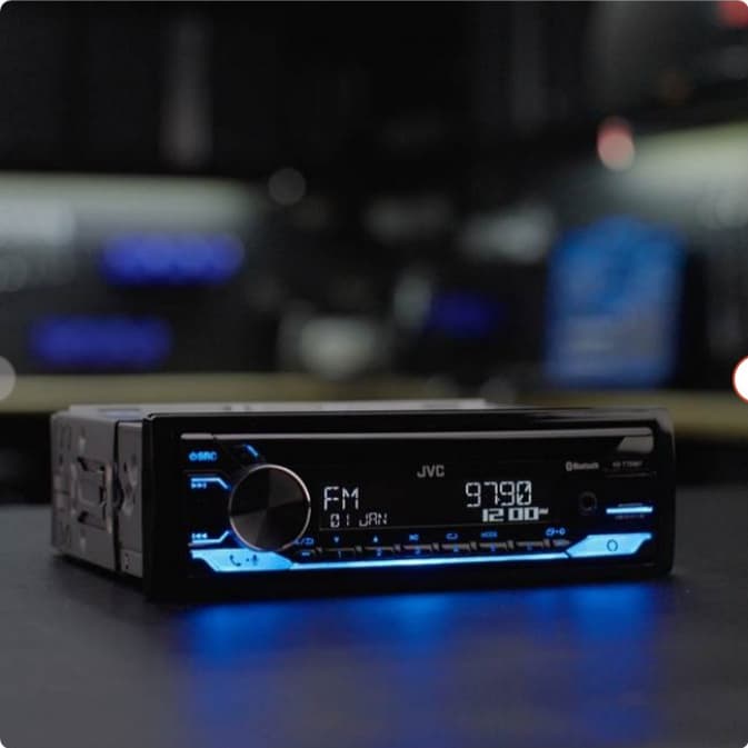 JVC KD-T720BT CD Receiver with Bluetooth and Amazon Alexa